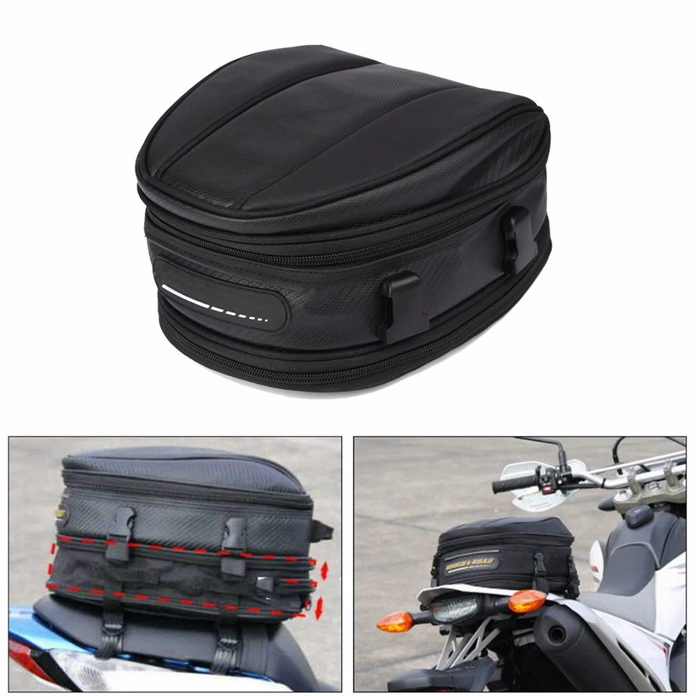 10L Waterproof Motorcycle Rear Tail Seat Back Saddle Helmet Pack Waterproof Shoulder Carry Bag Motorcycle Back Seat Bags
10L Waterproof Motorcycle Rear Tail Seat Back Saddle Helmet Pack Waterproof Shoulder Carry Bag Motorcycle Back Seat Bags