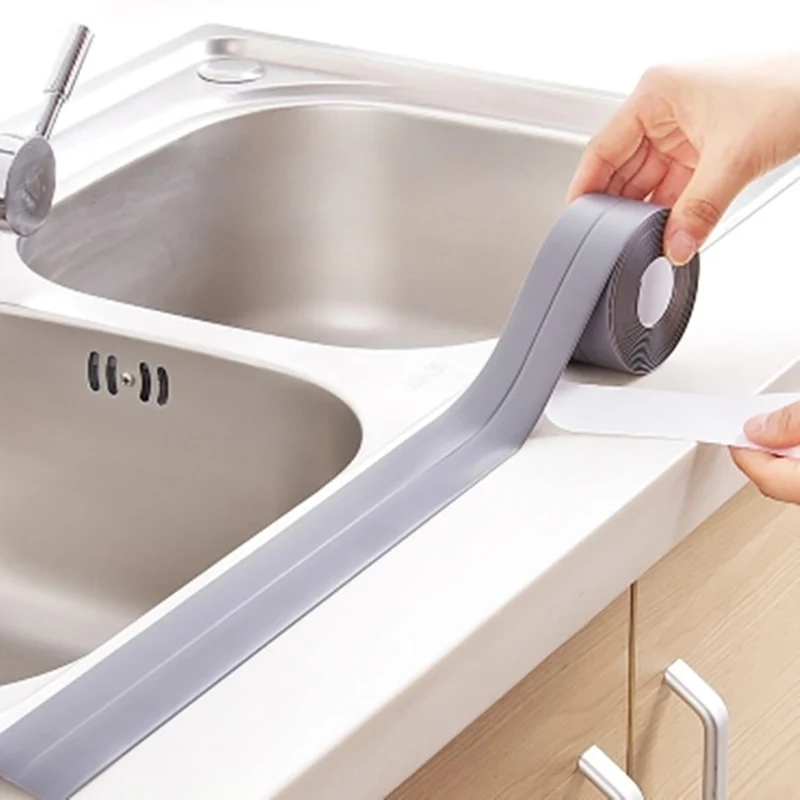 Self Adhesive Kitchen Ceramic Sticker Waterproof Anti-moisture PVC Sticker Bathroom Wall Corner Line Sink Stickers 3.8*320cm
Self Adhesive Kitchen Ceramic Sticker Waterproof Anti-moisture PVC Sticker Bathroom Wall Corner Line Sink Stickers 3.8*320cm