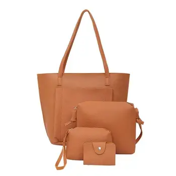 4pcs/set Shoulder Handbags High Quality Cross Body Bag PU Leather Mini Female Shoulder Bag Women Messenger Bags Bolsas Feminina
4pcs/set Shoulder Handbags High Quality Cross Body Bag PU Leather Mini Female Shoulder Bag Women Messenger Bags Bolsas Feminina