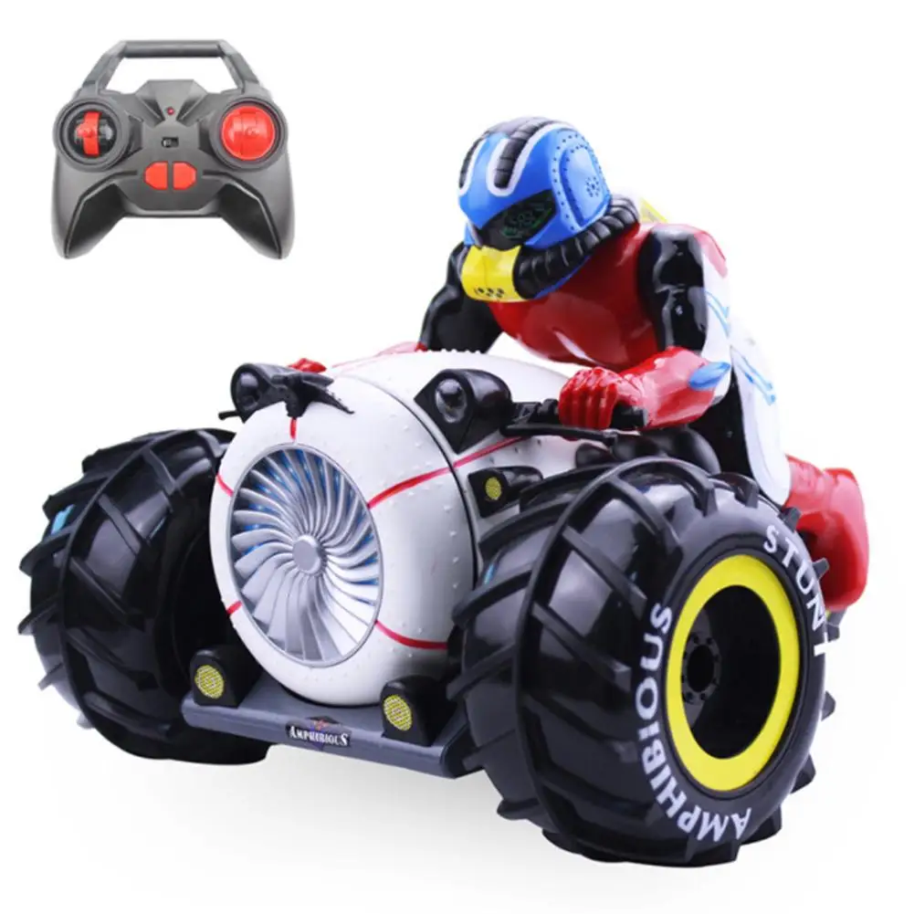 2.4G Remote Control Amphibious Motorcycle Rotary Tipping High Speed Off-Road Climbing Stunt Children's Toys English Version
2.4G Remote Control Amphibious Motorcycle Rotary Tipping High Speed Off-Road Climbing Stunt Children's Toys English Version