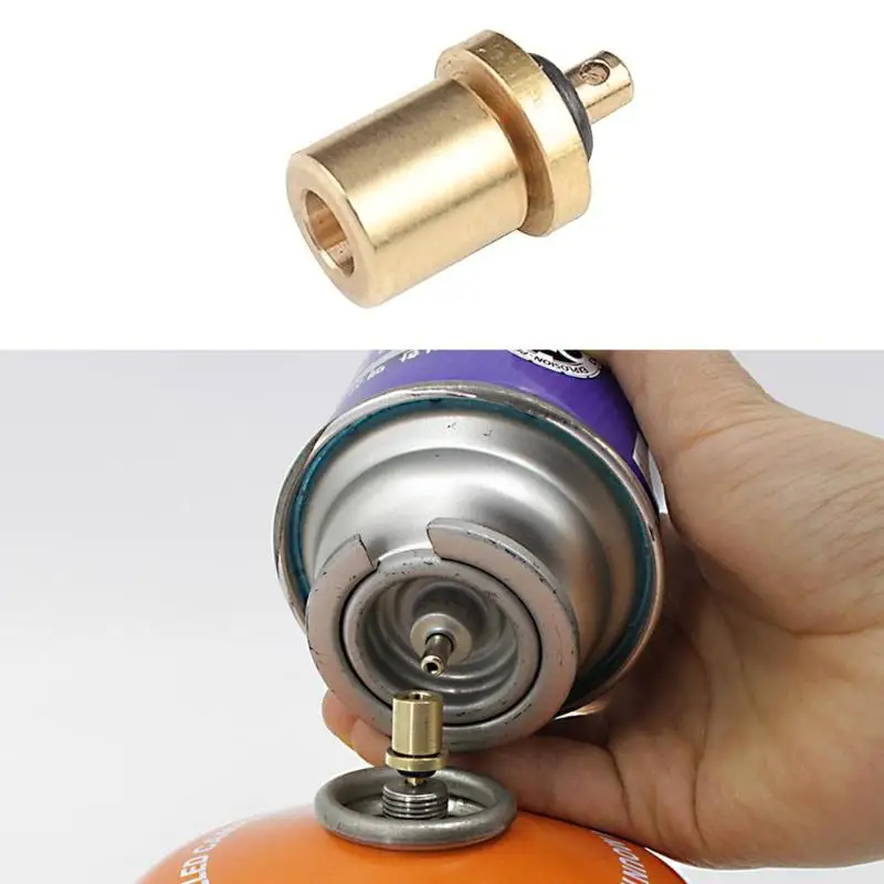 Gas Refill Adapter for Outdoor Camping Hiking Stove Adaptor Gas Cylinder Tank Accessories Inflate Butane Canister
Gas Refill Adapter for Outdoor Camping Hiking Stove Adaptor Gas Cylinder Tank Accessories Inflate Butane Canister