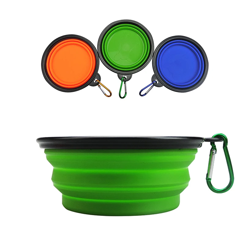 1pcs Portable Outdoor Travel Pet Dog Bowl Silicone Folding Bowls Food Drinking Water Pet Product Bowls with Buckle
1pcs Portable Outdoor Travel Pet Dog Bowl Silicone Folding Bowls Food Drinking Water Pet Product Bowls with Buckle