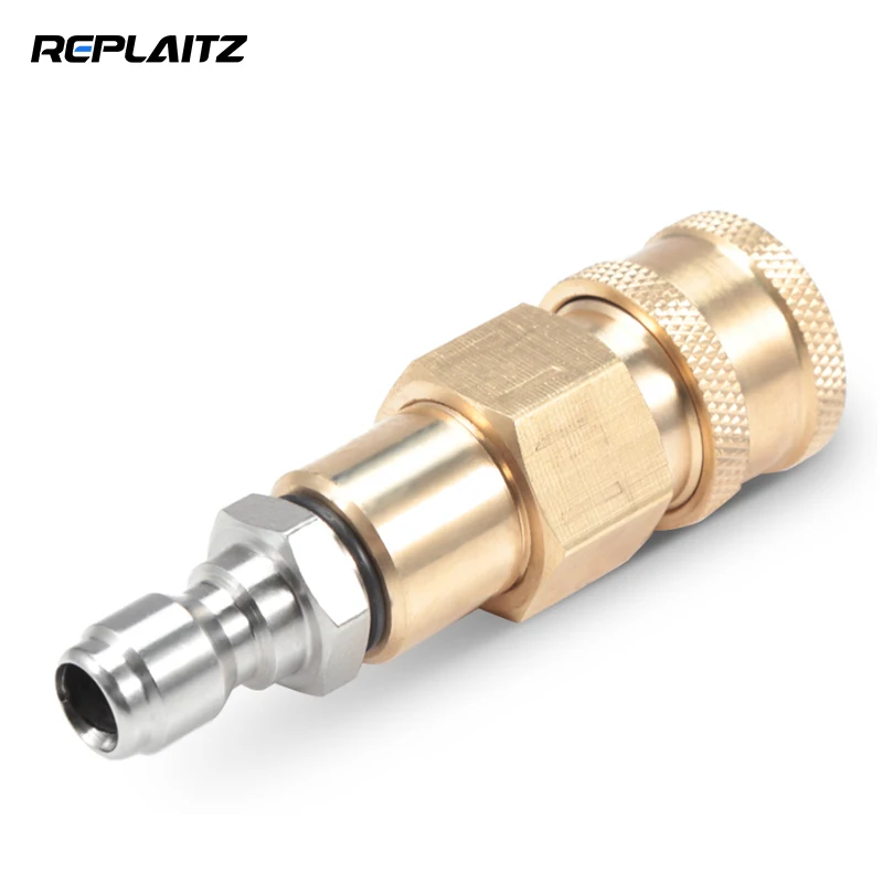 1/4 Copper High Pressure Water Gun Quick-plug Connector Vehicles Washing Spray Guns Nozzles Exchange Kit
1/4 Copper High Pressure Water Gun Quick-plug Connector Vehicles Washing Spray Guns Nozzles Exchange Kit