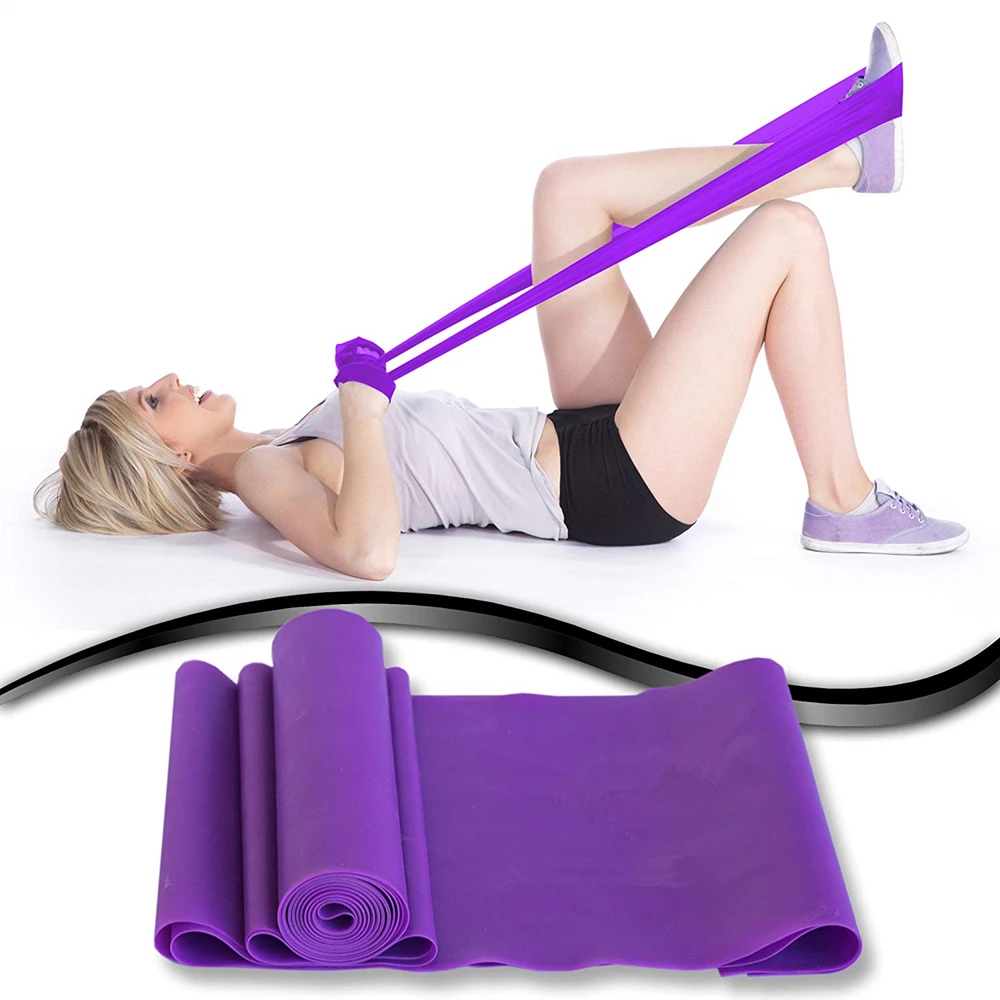 

Super Exercise Band 7 ft Long Latex Free Resistance Bands Elastic Yoga Pilates Rubber Stretch Exercise Band Arm Back Leg Fitness