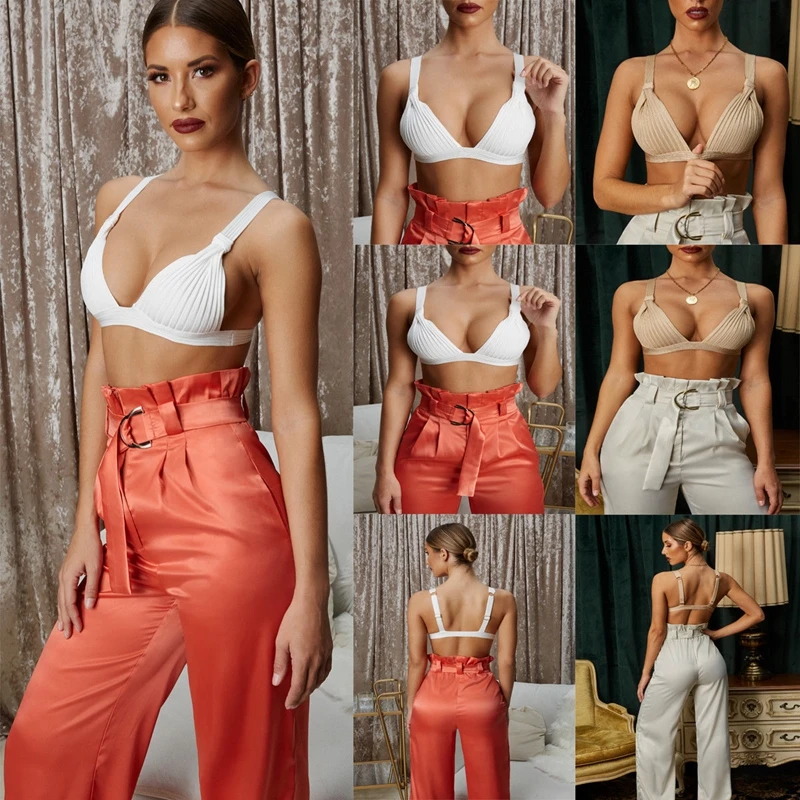 New Sexy Fashion Womens V Neck Sleeveless Tank Tops Bustier Bra Vest Crop Top Bralette
New Sexy Fashion Womens V Neck Sleeveless Tank Tops Bustier Bra Vest Crop Top Bralette