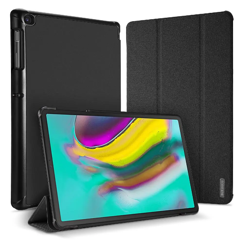 DUX DUCIS For Samsung Tab S5E T720 Solid Color Smart PU Leather Case Anti-fall Protective Cover with Pen Slot Sleep Function
DUX DUCIS For Samsung Tab S5E T720 Solid Color Smart PU Leather Case Anti-fall Protective Cover with Pen Slot Sleep Function