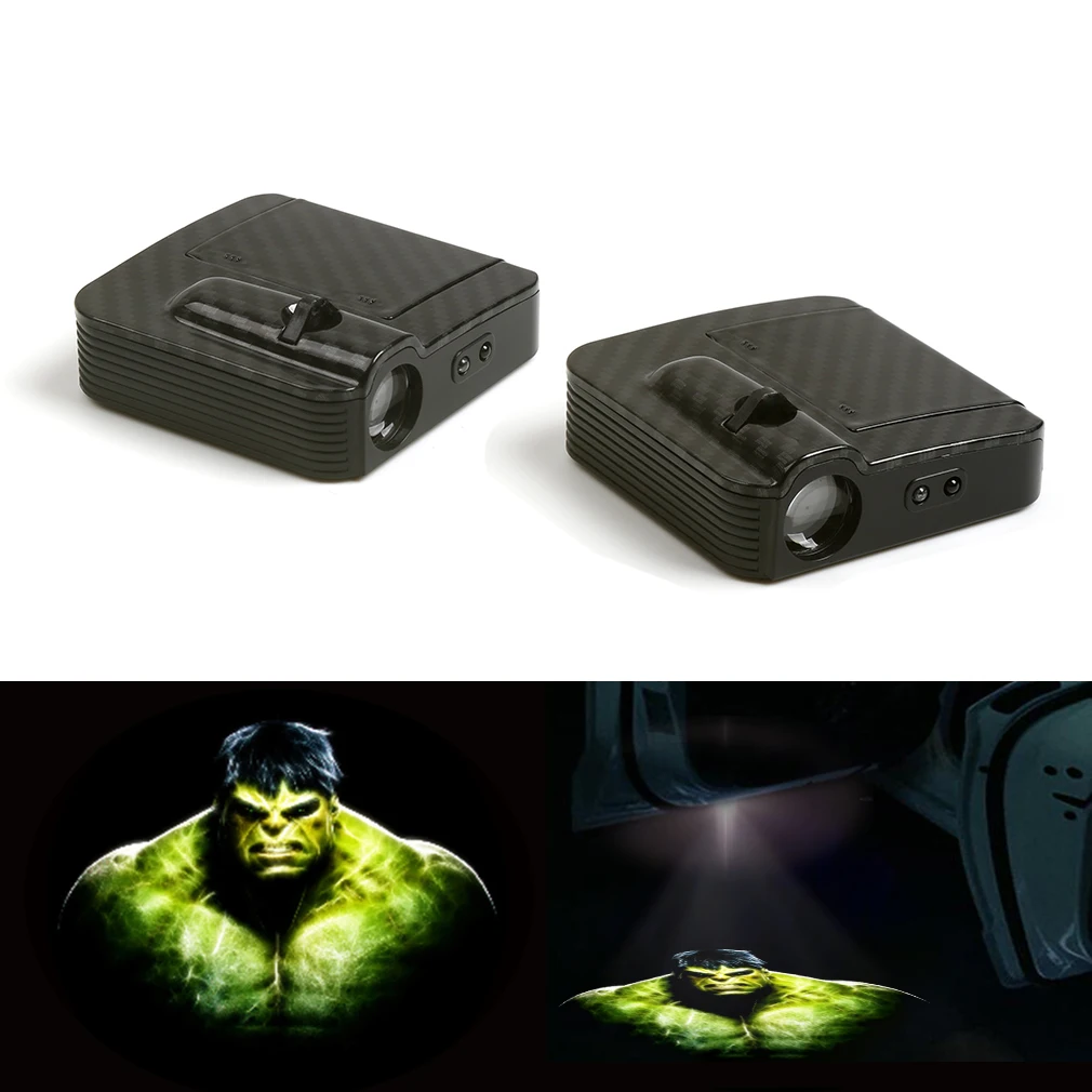 New Fit For Hulk Logo Car Door Lamp 12V LED Laser Projector Ghost Shadow Light Wireless 12V Pair
New Fit For Hulk Logo Car Door Lamp 12V LED Laser Projector Ghost Shadow Light Wireless 12V Pair