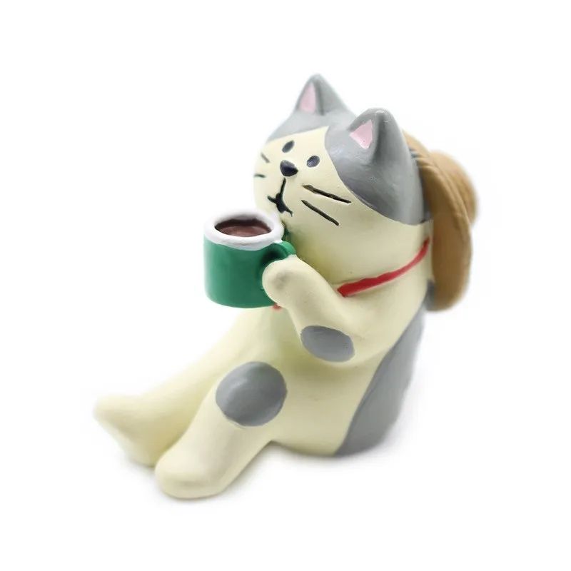 1pcs Cute Drink Coffee Cat Table Small Ornaments Landscape Home Table Decoration Statue Figurine Crafts Ornament Miniatures
1pcs Cute Drink Coffee Cat Table Small Ornaments Landscape Home Table Decoration Statue Figurine Crafts Ornament Miniatures