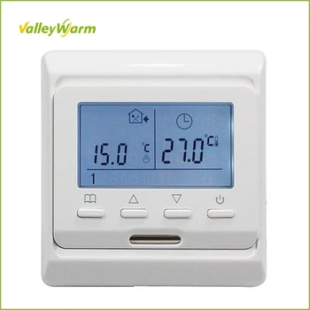ValleyWarm LCD Screen Programming Thermostat for Hydronic Floor Heating Temperature Control VW-M5H
ValleyWarm LCD Screen Programming Thermostat for Hydronic Floor Heating Temperature Control VW-M5H