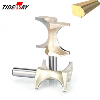 Tideway 1/2" 1/4" Shank Half Round bit 2 flute endmill Side Cutter Bit Router Bits for Wood Without Bearing SHK Woodworking Bits
Tideway 1/2" 1/4" Shank Half Round bit 2 flute endmill Side Cutter Bit Router Bits for Wood Without Bearing SHK Woodworking Bits
