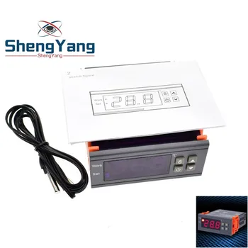 Digital Temperature Controller MH1210W 90-250V 10A 220V Thermostat Regulator with Sensor -50~110C Heating Cooling Control
Digital Temperature Controller MH1210W 90-250V 10A 220V Thermostat Regulator with Sensor -50~110C Heating Cooling Control