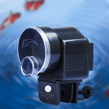 Black Household Fish Tank Automatic Feeder Timed Feeding Device Quantitative Feeding Timing Convenient Simple Safe Feeder
Black Household Fish Tank Automatic Feeder Timed Feeding Device Quantitative Feeding Timing Convenient Simple Safe Feeder