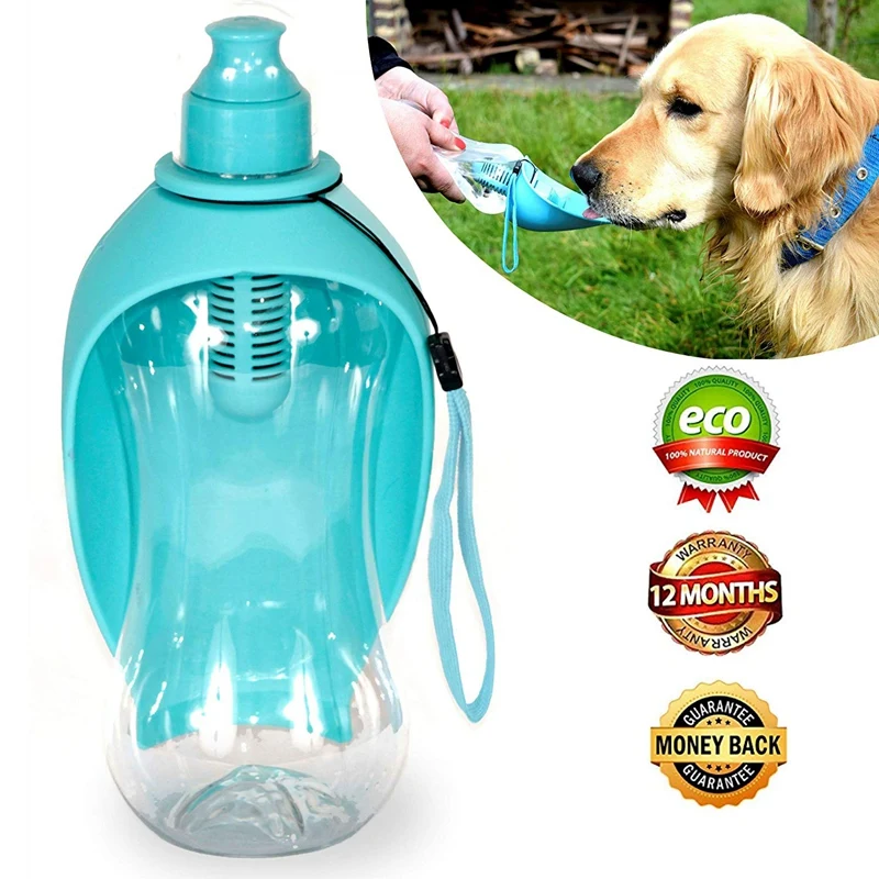 LUDA Dog Water Bottle, Portable For Walking,Travel,Hiking Activated Carbon Filter Antibacterial, Outdoor, Small And Large Dogs
LUDA Dog Water Bottle, Portable For Walking,Travel,Hiking Activated Carbon Filter Antibacterial, Outdoor, Small And Large Dogs