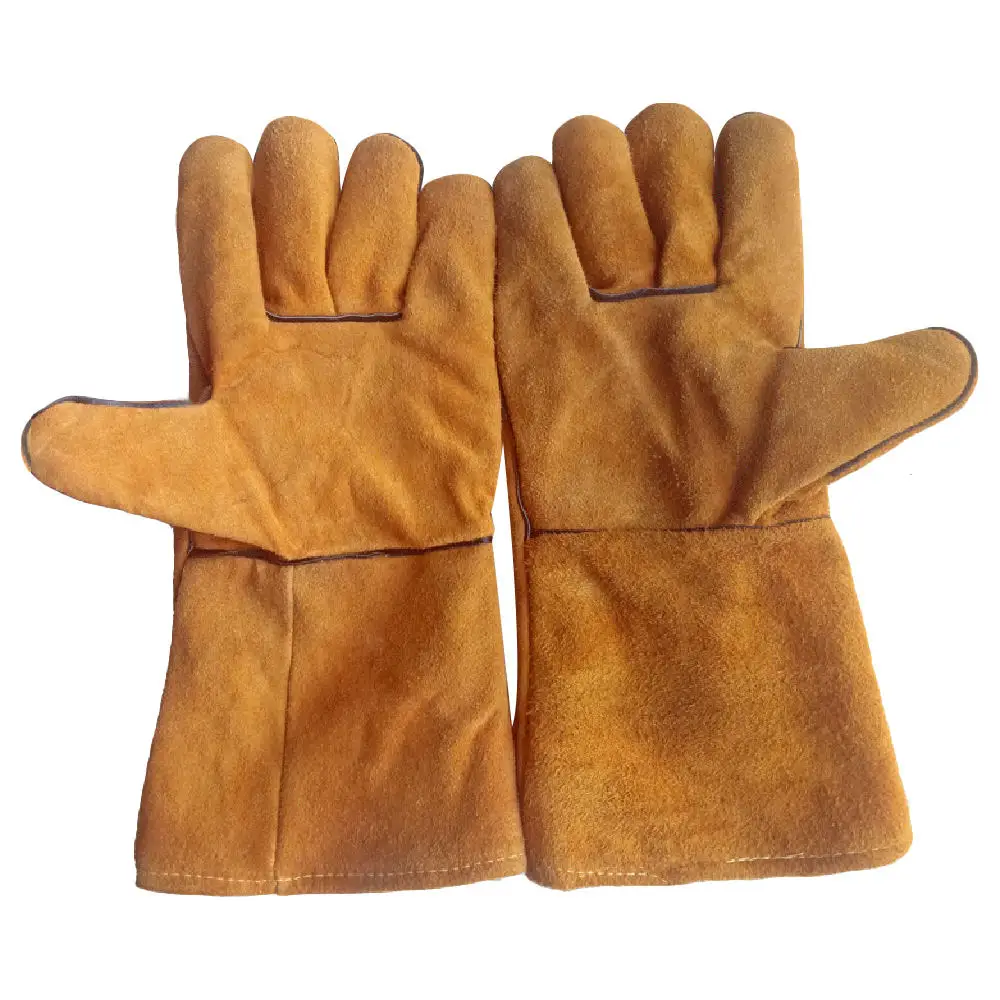 1 Pair/Set Fireproof Durable Cow Leather Welder Gloves Anti-Heat Work Safety Gloves For Welding Metal Hand Tools Protective Hot
1 Pair/Set Fireproof Durable Cow Leather Welder Gloves Anti-Heat Work Safety Gloves For Welding Metal Hand Tools Protective Hot