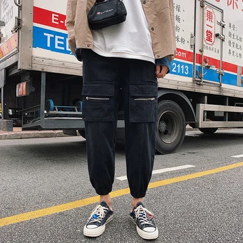 Spring New Joggers Pants Men Fashion Retro Solid Color Casual Trousers Man Streetwear Trend Wild Loose Hip Hop Sweatpants
Spring New Joggers Pants Men Fashion Retro Solid Color Casual Trousers Man Streetwear Trend Wild Loose Hip Hop Sweatpants