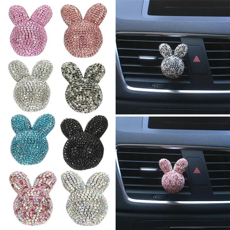Car Perfume Encrusted Rabbit Air Conditioning Air Outlet Perfume Clip Car Accessories Car Interior Decoration
Car Perfume Encrusted Rabbit Air Conditioning Air Outlet Perfume Clip Car Accessories Car Interior Decoration