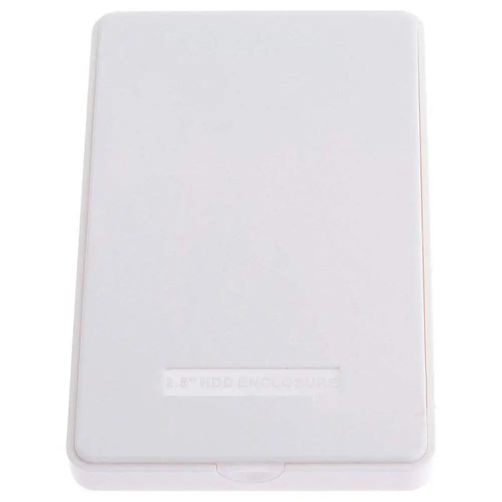 White USB 3.0 HDD Hard Disk Drive External Enclosure 2.5 Inch SATA Cover Case Box | Компьютеры и офис