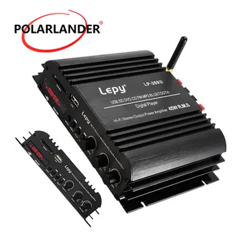 LP-269S Mini Car Amplifier With Remote Control FM USB SD MP3 Player Radio Function LED Screen 2x45W Without Power Cable
LP-269S Mini Car Amplifier With Remote Control FM USB SD MP3 Player Radio Function LED Screen 2x45W Without Power Cable