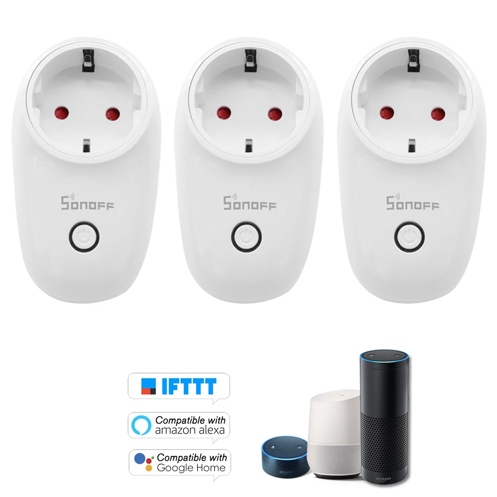 1/2/3/4/5 Pcs SONOFF S26 EU Type F ITEAD Smart Wifi Socket Wireless Remote Control Smart Home Power Sockes For Alexa Google Home
1/2/3/4/5 Pcs SONOFF S26 EU Type F ITEAD Smart Wifi Socket Wireless Remote Control Smart Home Power Sockes For Alexa Google Home