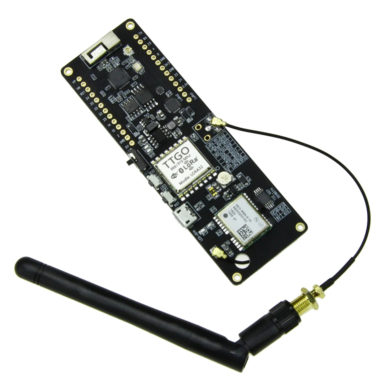 Ttgo T-Beam 915Mhz Esp32 Wifi Wireless Bluetooth Module Esp 32 Gps Neo-M8N Ipex Lora 32 18650 Battery Holder
Ttgo T-Beam 915Mhz Esp32 Wifi Wireless Bluetooth Module Esp 32 Gps Neo-M8N Ipex Lora 32 18650 Battery Holder