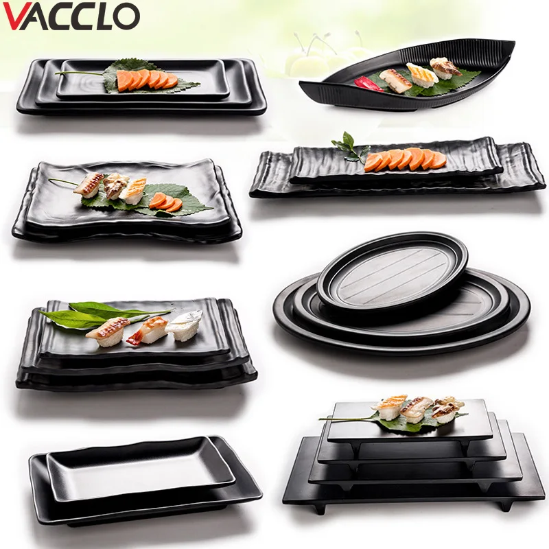 Vacclo 1pc Black Sanded Myamine Japanese Sushi Barbecue Plate Porcelain Beef Dish Hot Pot Tableware Dishes Kitchen Accessories
Vacclo 1pc Black Sanded Myamine Japanese Sushi Barbecue Plate Porcelain Beef Dish Hot Pot Tableware Dishes Kitchen Accessories
