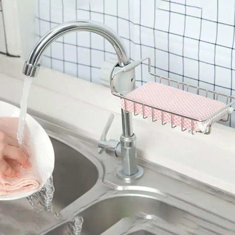 Stainless Steel Hot Sink Tap Hanging Storage Holder Faucet Storage Rack Sponge Bathroom Kitchen Faucet Clip Dishcloth Clip Shelf
Stainless Steel Hot Sink Tap Hanging Storage Holder Faucet Storage Rack Sponge Bathroom Kitchen Faucet Clip Dishcloth Clip Shelf