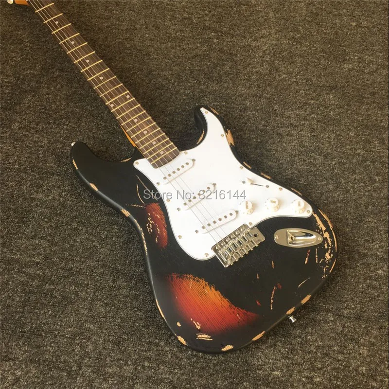 Stock Antiques, do old electric guitar, elm, body color, real photos, free shipping. Wholesale and retail
Stock Antiques, do old electric guitar, elm, body color, real photos, free shipping. Wholesale and retail