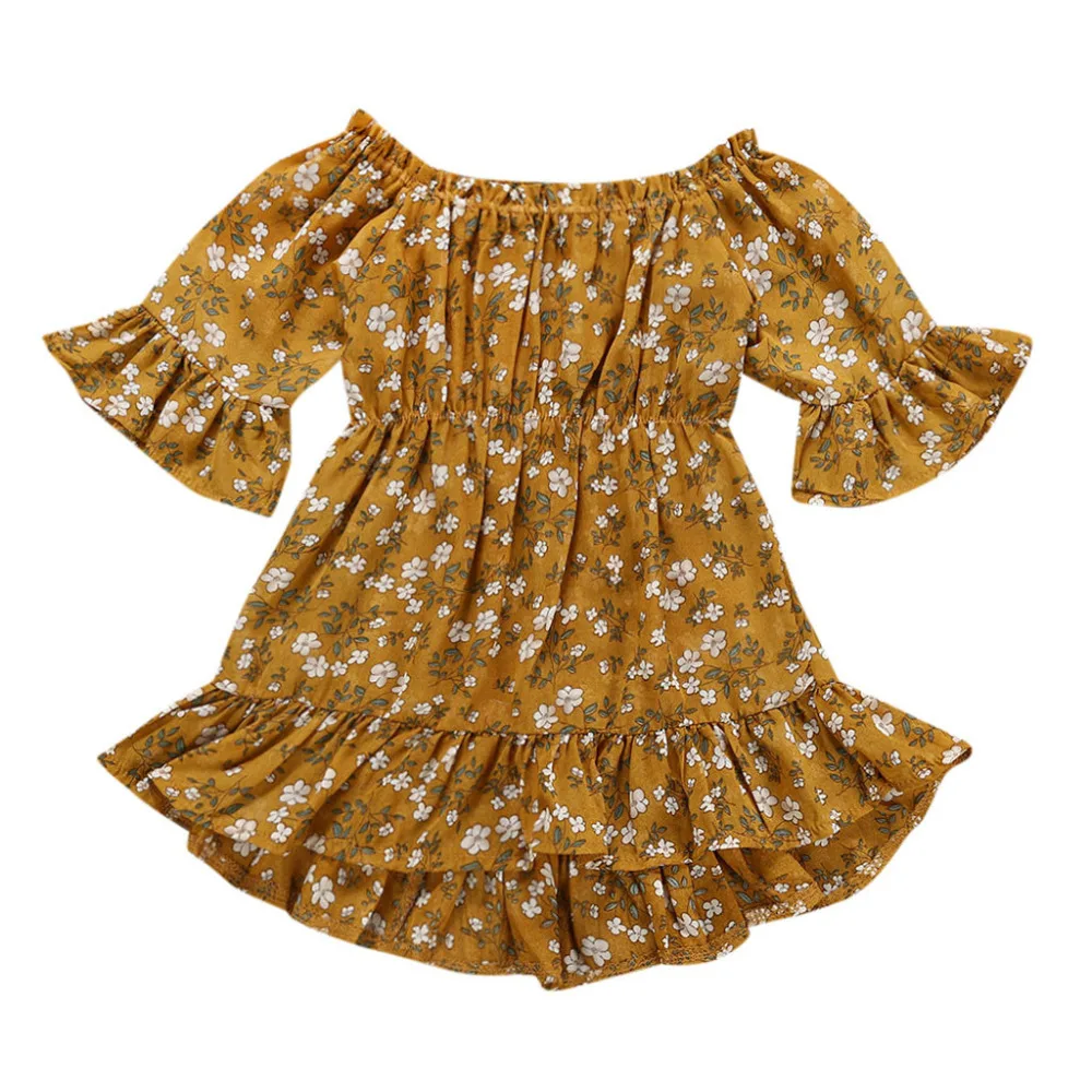 Summer new dress toddler baby girl floral ruffle party casual beach dress children spring summer clothing
Summer new dress toddler baby girl floral ruffle party casual beach dress children spring summer clothing