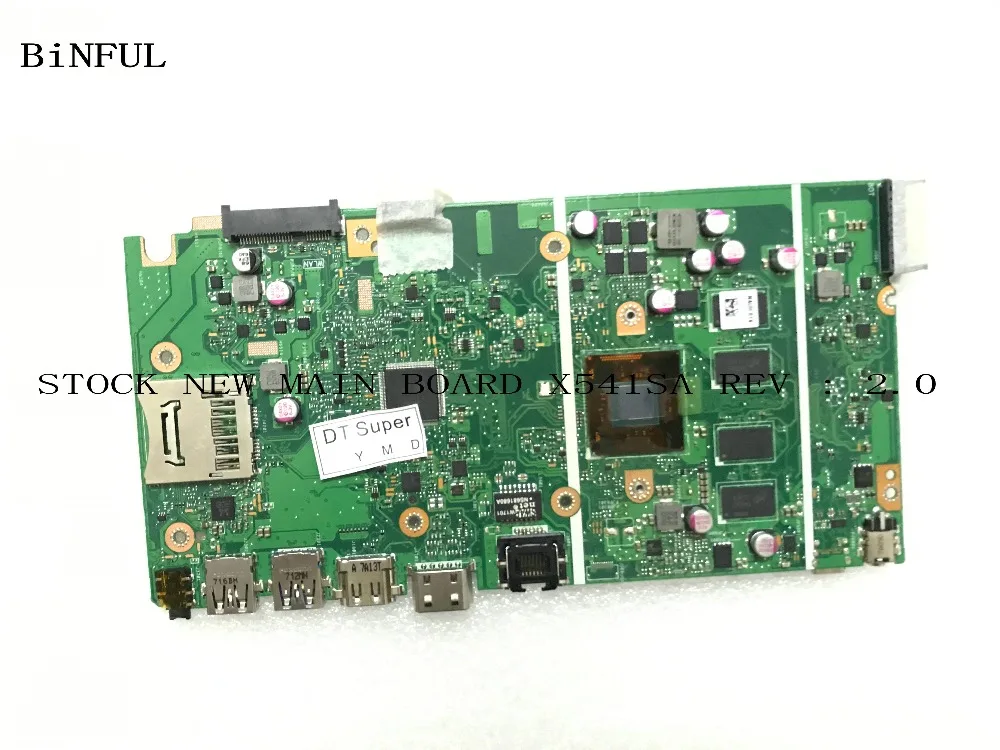 BiNFUL STOCK FOR ASUS X541SA REV : 2.0 MAIN BOARD 4GB RAM PROCESSOR N3060 | Компьютеры и офис