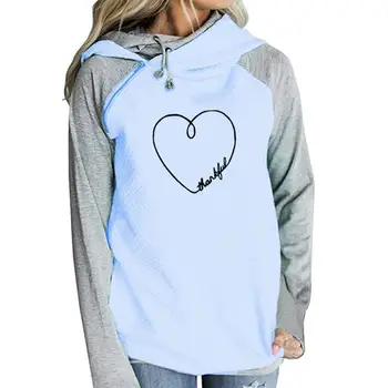 2019 New Fashion Love Print Hoodies Tops Sweatshirts Casual Loog Sleeve Zipper Comfortable Printings Hooded Pullovers Female
2019 New Fashion Love Print Hoodies Tops Sweatshirts Casual Loog Sleeve Zipper Comfortable Printings Hooded Pullovers Female