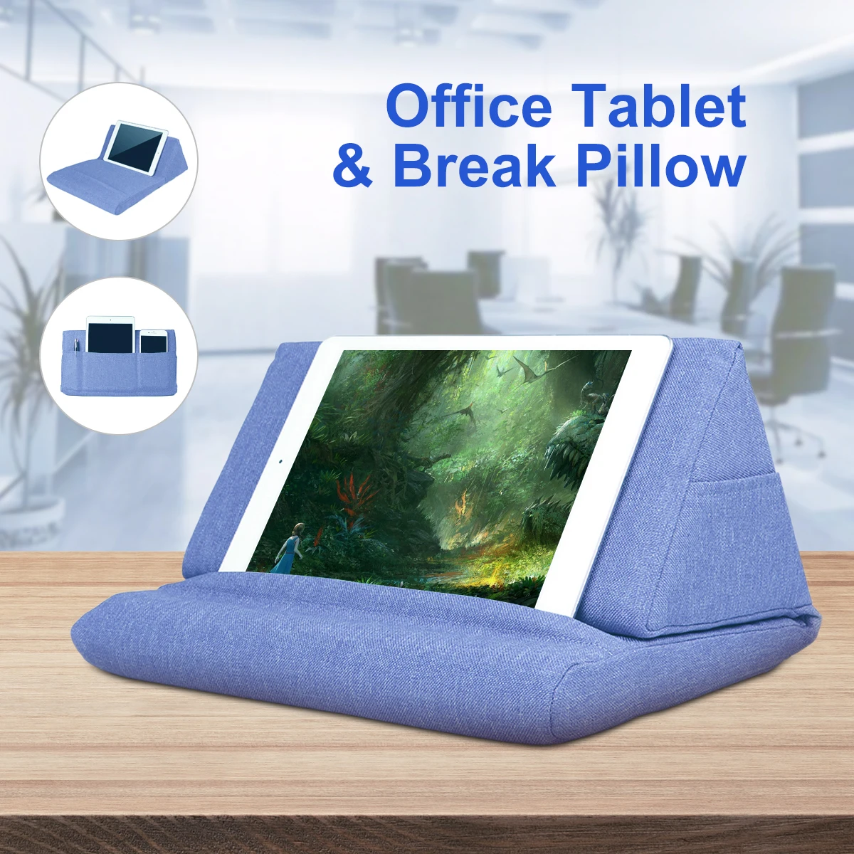 Multifunction Laptop Tablet Pillow PC Tablet Stand Holder Stylish Cooling Pad Foam Pillow Lap Rest Cushion for Ipad For e-Book
Multifunction Laptop Tablet Pillow PC Tablet Stand Holder Stylish Cooling Pad Foam Pillow Lap Rest Cushion for Ipad For e-Book