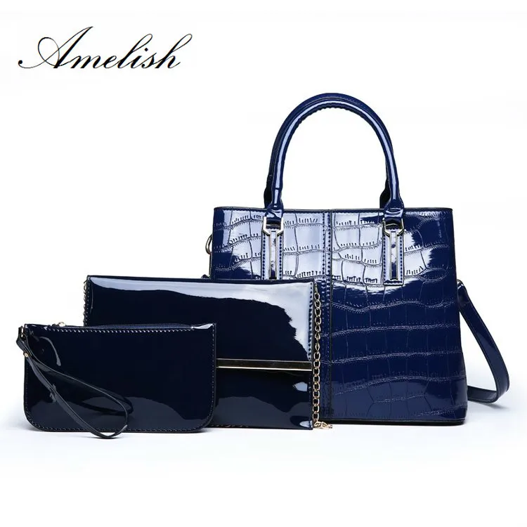 3 PCS/set Fashion Handbag For Women Composite Bag Handbag Women Shoulder Tote Female Clutch Big Capacity Business Crossbody Bag
3 PCS/set Fashion Handbag For Women Composite Bag Handbag Women Shoulder Tote Female Clutch Big Capacity Business Crossbody Bag