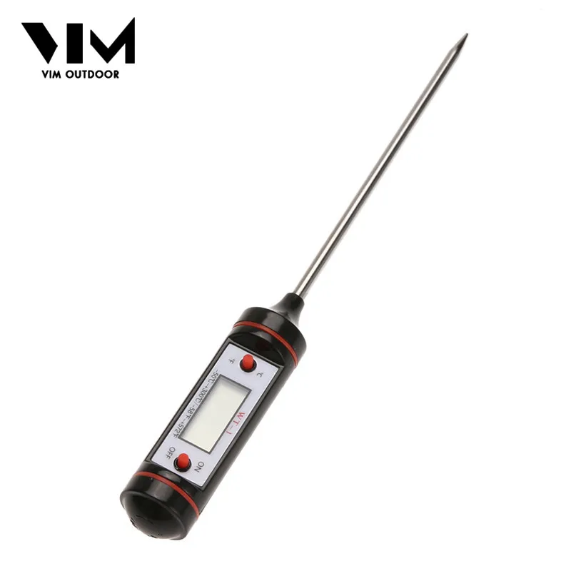 VIM Outdoor Kitchen Electronic Cooking Tools Probe BBQ Meat Thermometer Digital Cooking Camp Tool Temperature Gauge Accessories
VIM Outdoor Kitchen Electronic Cooking Tools Probe BBQ Meat Thermometer Digital Cooking Camp Tool Temperature Gauge Accessories