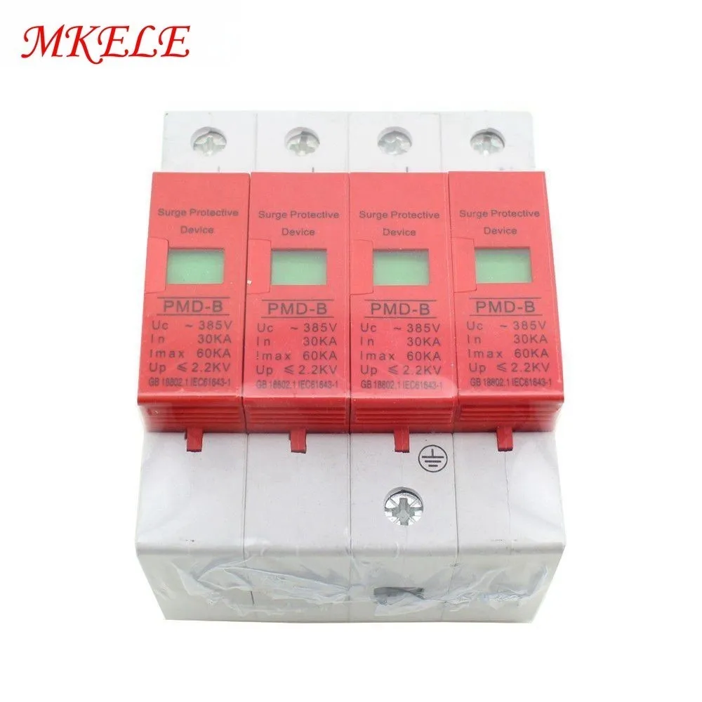 SPD 4P 30KA~60KA ~420VAC Hot Sale AC Surge Protector Protective Low-voltage Arrester Device Protector Relay Free Shipping
SPD 4P 30KA~60KA ~420VAC Hot Sale AC Surge Protector Protective Low-voltage Arrester Device Protector Relay Free Shipping