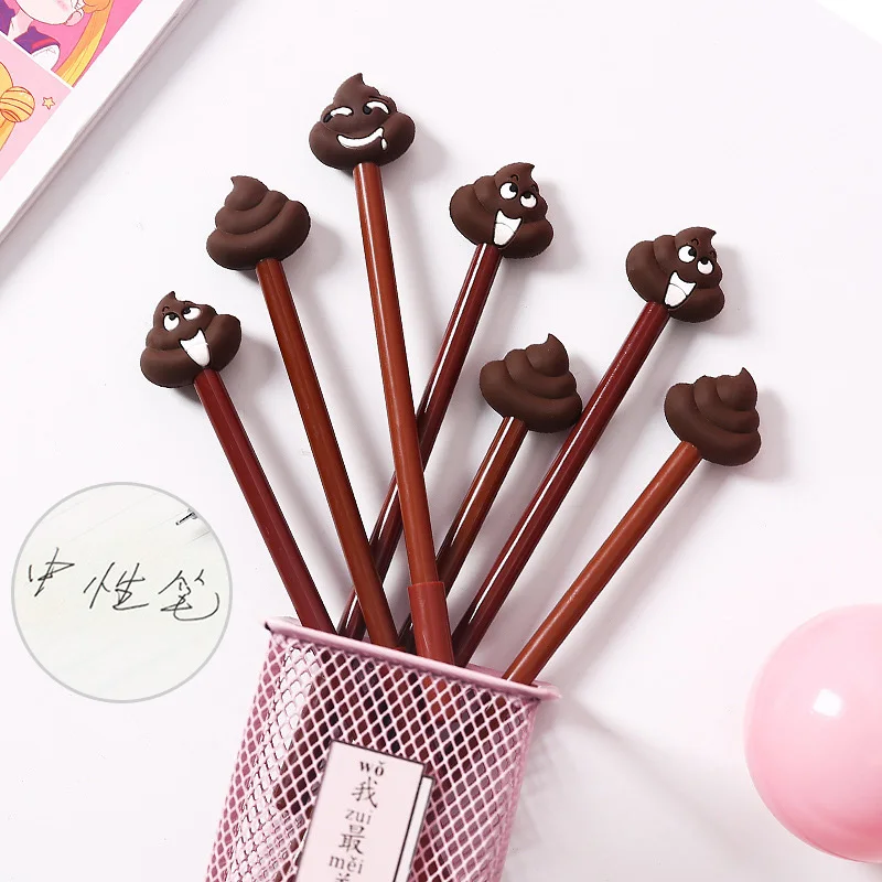1PC Cute Pens 0.5mm Kawaii Gel Pens Cartoon Excrement Neutral Pens For Kids Gift Writing Office School Suuplies Stationery
1PC Cute Pens 0.5mm Kawaii Gel Pens Cartoon Excrement Neutral Pens For Kids Gift Writing Office School Suuplies Stationery