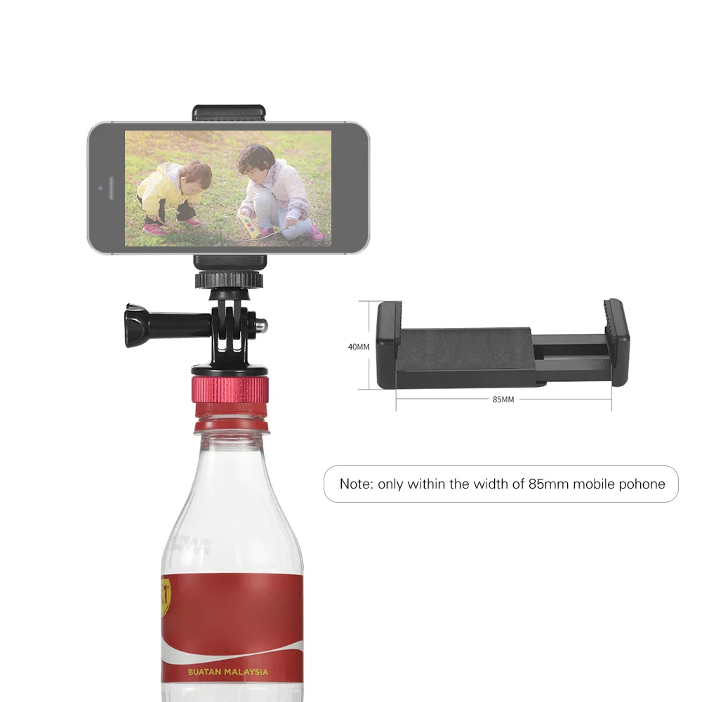 Manbily Beverage Bottle Cap Smartphone Camera Stand Holder for iPhone X 8 8P for Samsung HTC Blackberry Phone Video Holder Clip
Manbily Beverage Bottle Cap Smartphone Camera Stand Holder for iPhone X 8 8P for Samsung HTC Blackberry Phone Video Holder Clip