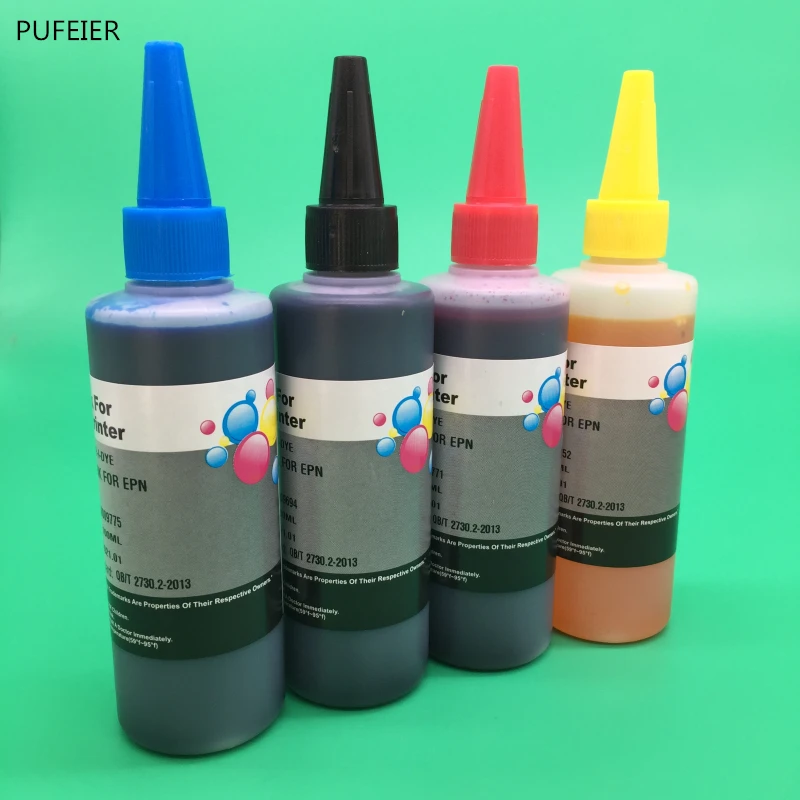 4PCS T252XL1-T252XL4 T2521-T2524 Dye Based Ink For Epson WF-3620 WF-3640 WF-7610 WF-7620 WF-7710 WF-7720 WF-7210 Printer
4PCS T252XL1-T252XL4 T2521-T2524 Dye Based Ink For Epson WF-3620 WF-3640 WF-7610 WF-7620 WF-7710 WF-7720 WF-7210 Printer