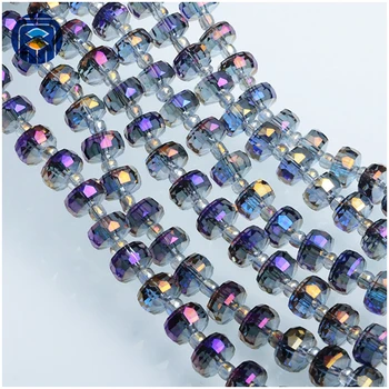 New Design 6mm 8mm Tyre Shape Beads Factory Wholesale Faceted Glass Beads For DIY
New Design 6mm 8mm Tyre Shape Beads Factory Wholesale Faceted Glass Beads For DIY