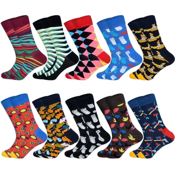 LIONZONE Brand 2019 Spring Newly Warm Socks for Men Fashion Hip Hop Colorful Cotton Personality Happy Socks 10 Colors
LIONZONE Brand 2019 Spring Newly Warm Socks for Men Fashion Hip Hop Colorful Cotton Personality Happy Socks 10 Colors