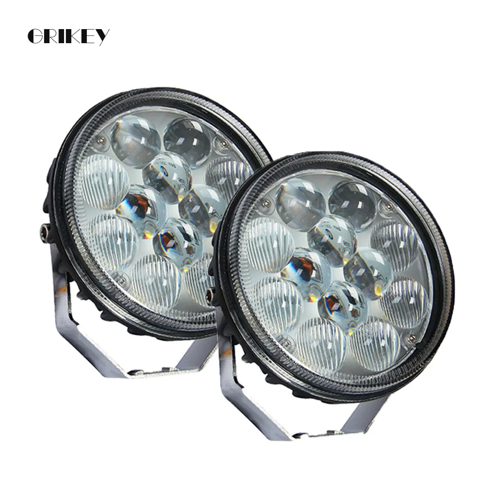 36W Car Round LED Work Light IP67 Waterproof Combo Light Aluminium Bumper Dome Roof Headlight for Offroad Truck Vehicle DC12-24V
36W Car Round LED Work Light IP67 Waterproof Combo Light Aluminium Bumper Dome Roof Headlight for Offroad Truck Vehicle DC12-24V