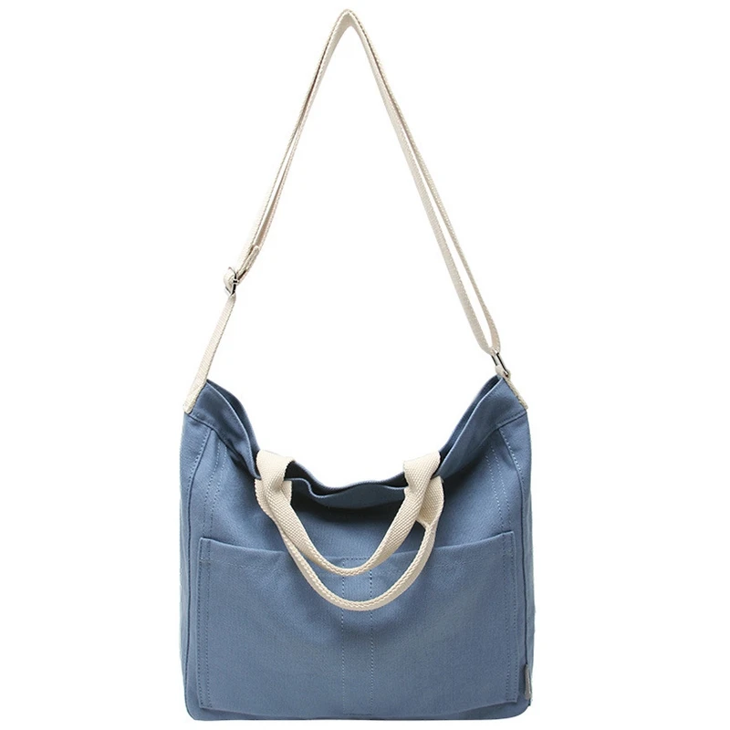Casual Canvas Female Shoulder Bag College Wind Ins Big Simple Canvas Japanese Messenger Bag 
Casual Canvas Female Shoulder Bag College Wind Ins Big Simple Canvas Japanese Messenger Bag