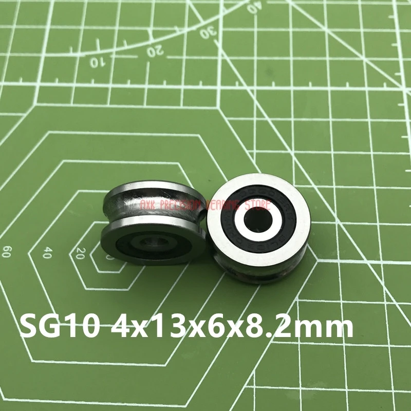2023 Special Offer Sg10 4x13x6x8.2mm U Groove Bearing Steel Pulley Ball Bearings Track Guide Roller Brand New
2023 Special Offer Sg10 4x13x6x8.2mm U Groove Bearing Steel Pulley Ball Bearings Track Guide Roller Brand New