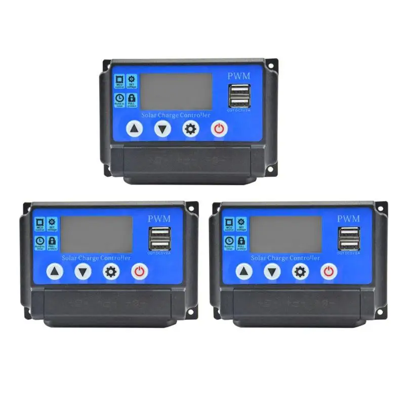 40A/50A/60A 12/24V Automatic Solar Charge Controller General Controller LCD Screen Solar Charging Controller
40A/50A/60A 12/24V Automatic Solar Charge Controller General Controller LCD Screen Solar Charging Controller