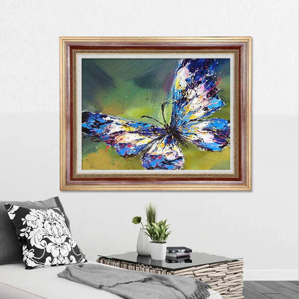 Butterfly UnFrame Picture Painting & Calligraphy DIY Painting By Numbers Posters Wall Pictures for Living Room 50*40 cm
Butterfly UnFrame Picture Painting & Calligraphy DIY Painting By Numbers Posters Wall Pictures for Living Room 50*40 cm