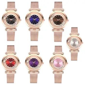 Fashion Women Rhinestones Watches Luxury Casual Mesh Strap Watch Business Trend Alloy Ladies Casual Simple Digital Watch
Fashion Women Rhinestones Watches Luxury Casual Mesh Strap Watch Business Trend Alloy Ladies Casual Simple Digital Watch
