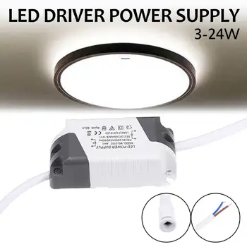 LED Driver 300mA 85-265V Light Transformer Constant Current Power Supply for 3/4-7/8-12/13-18/19-24W LED Lamp Lights Strip
LED Driver 300mA 85-265V Light Transformer Constant Current Power Supply for 3/4-7/8-12/13-18/19-24W LED Lamp Lights Strip