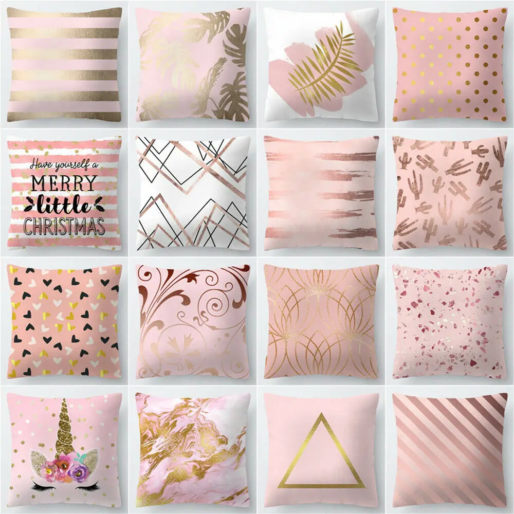 45X45 CM Mordern Home Pillow Case Cushion Covers Polyester Sofa Car Throw Waist Cushion Cover Printed Pink Home Decor
45X45 CM Mordern Home Pillow Case Cushion Covers Polyester Sofa Car Throw Waist Cushion Cover Printed Pink Home Decor