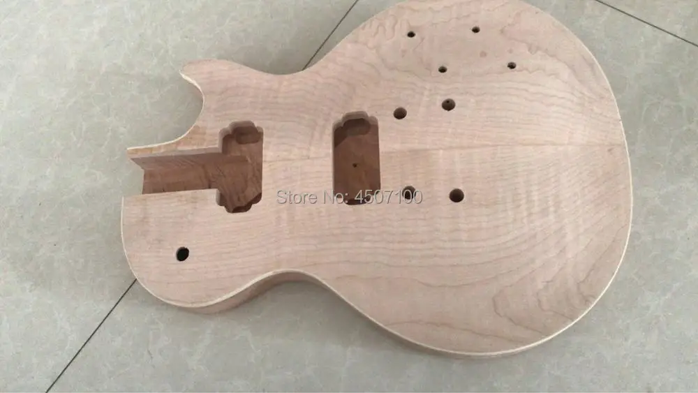 guitar kits; 1 piece mahogany body with solid flame maple cap;1piece mahogany neck;free shipping
guitar kits; 1 piece mahogany body with solid flame maple cap;1piece mahogany neck;free shipping