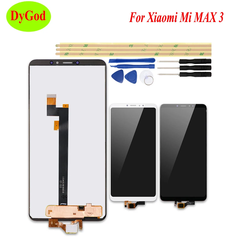 ЖК дисплей для Xiaomi Mi MAX 3 сенсорный экран с полным цифровым преобразователем