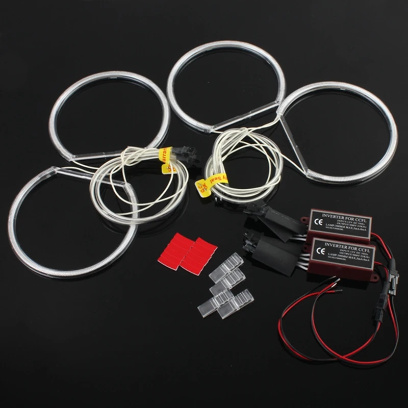 4pcs 130mm CCFL Angel Eyes Halo Rings Lights Xenon LED White Headlight Bulbs Angel Eye for BMW E36 E39 E46
4pcs 130mm CCFL Angel Eyes Halo Rings Lights Xenon LED White Headlight Bulbs Angel Eye for BMW E36 E39 E46